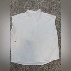 Figs white rafaela scrub top